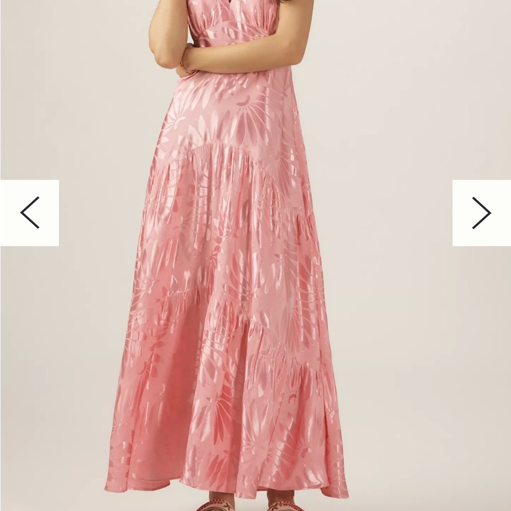 Anthropologie Pink Maxi Dress - Picture 6 of 8